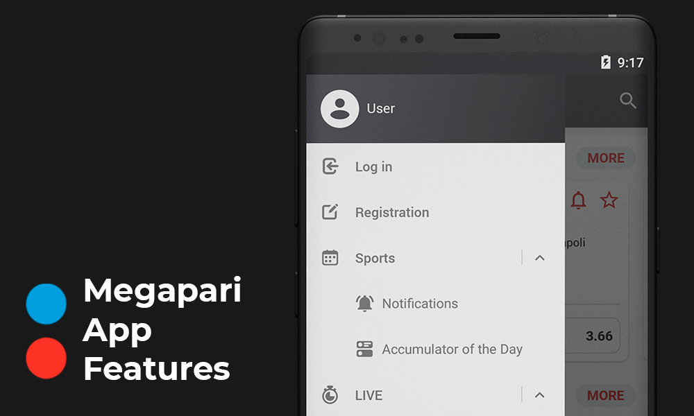 Megapari App Features