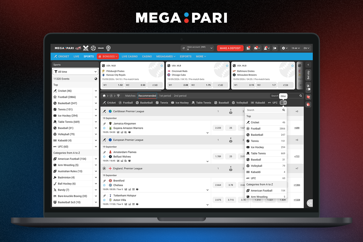 Megapari Sportsbook